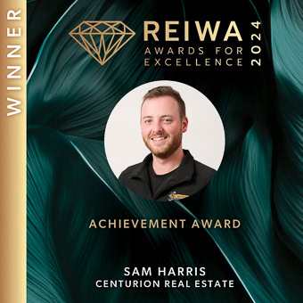 REIWA 2024 Excellence Award Winner - Property Manager Sam Harris